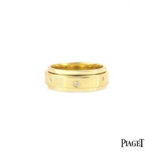 Piaget 18k Yellow Gold Possession Ring B&P G34PL157